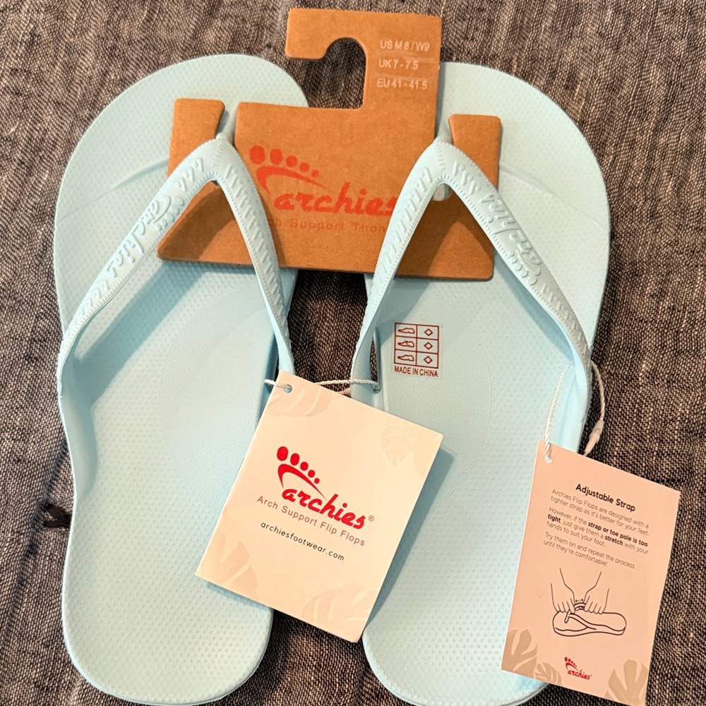 Archies Women's Light Blue Sandals